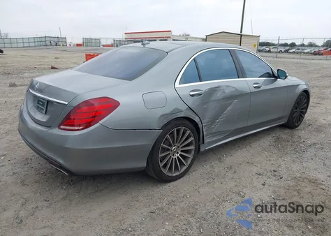 2014 Mercedes-Benz S 550 z USA, uszkodzony, nr VIN WDDUG8CB6EA009737